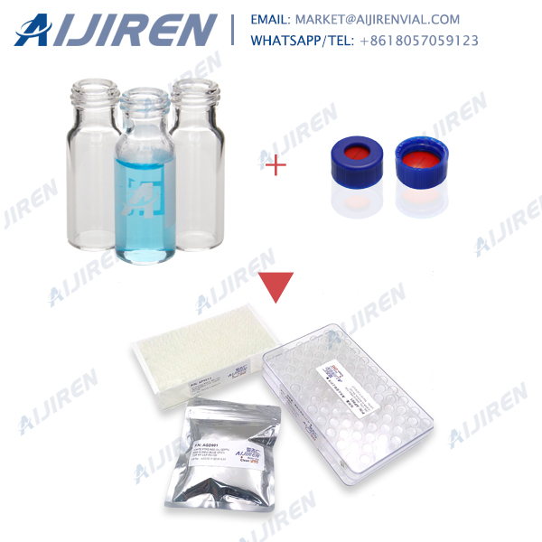 Iso9001 clear vial caps for Aijiren autosampler